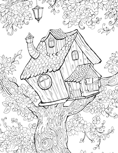 Countryside Adult Colouring Book for Adults | Beautiful Rural Landscapes, Scenic Villages & Nature Designs to Spark Creativity, Boost Focus, Relieve Stress & Promote Inner Peace