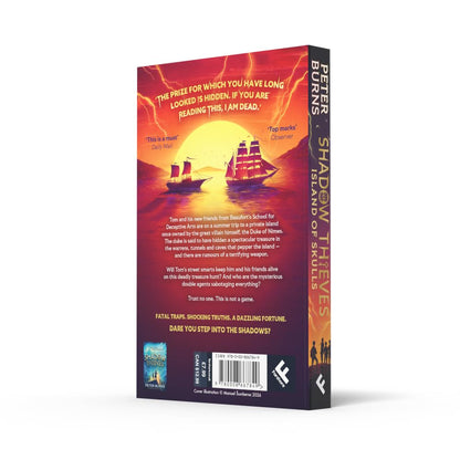 Shadow Thieves: Island of Skulls: The second book in the blockbuster middle-grade action adventure thriller series, new for 2026! Perfect for fans of Skandar and Percy Jackson