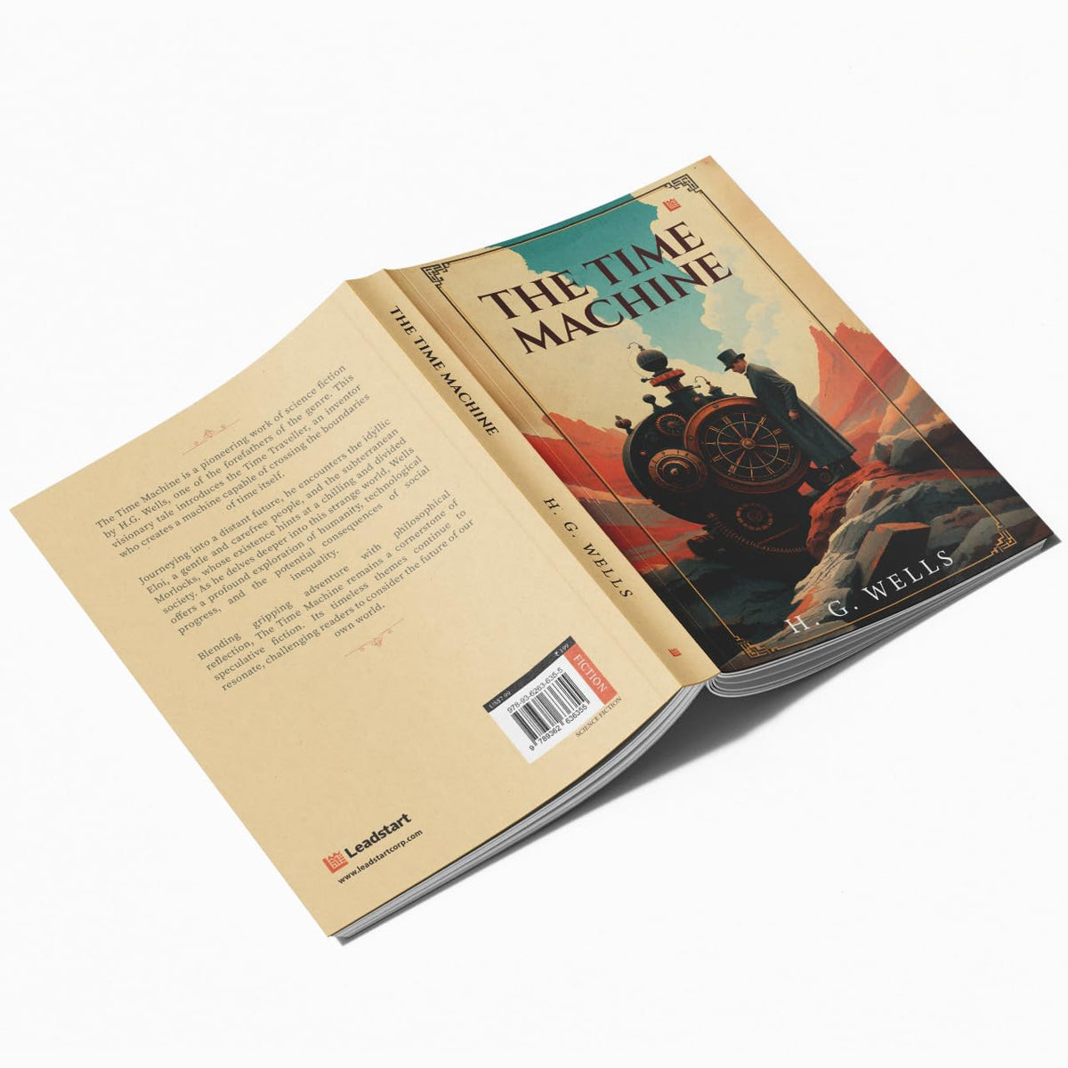 The Time Machine By H G Wells [Premium Paperback] Fiction books | Classic Literature Books & Novels | Science fiction books for teenagers | Classic books | English Novels | Story books for kids 12-15