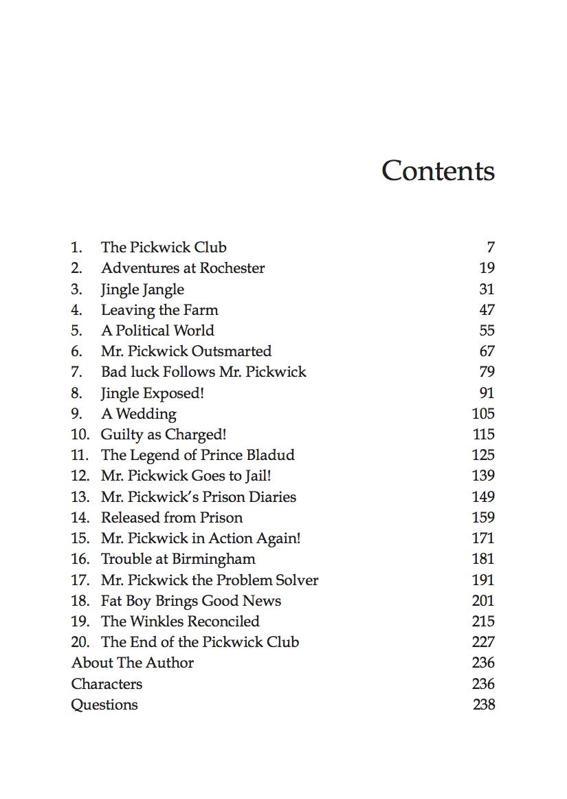 Children Classics - The Pickwick Papers: Illustrated Abridged Classics with Practice Questions (Om Illustrated Classics for Kids)