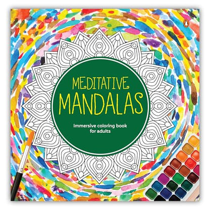 Meditative Mandalas: Adult Coloring Book: Meditative Mandalas for Relaxation & Stress Relief | A Mindfulness & Therapy Guide for Adults to Unwind & Boost Creativity [Select Learning]