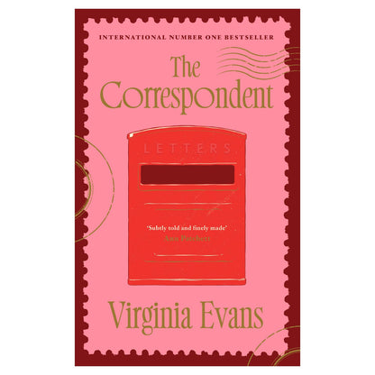 The Correspondent | Exclusive Deluxe Hardcover Collector's Edition with Stenciled Edges | Heartfelt Epistolary Literary Fiction Told Through Letters