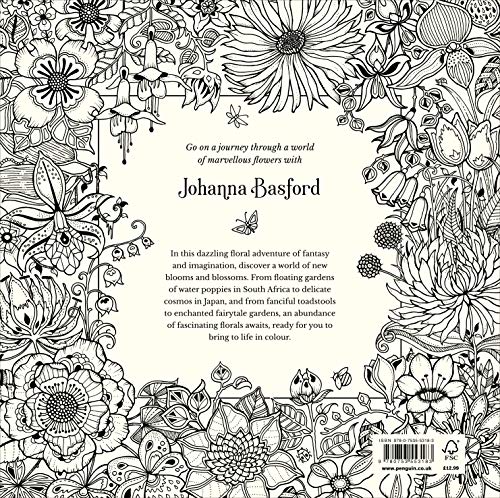 World of Flowers: A Colouring Book and Floral Adventure