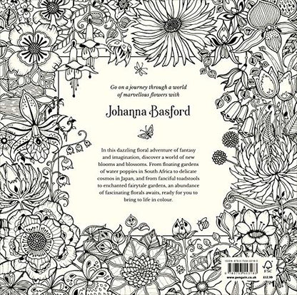 World of Flowers: A Colouring Book and Floral Adventure