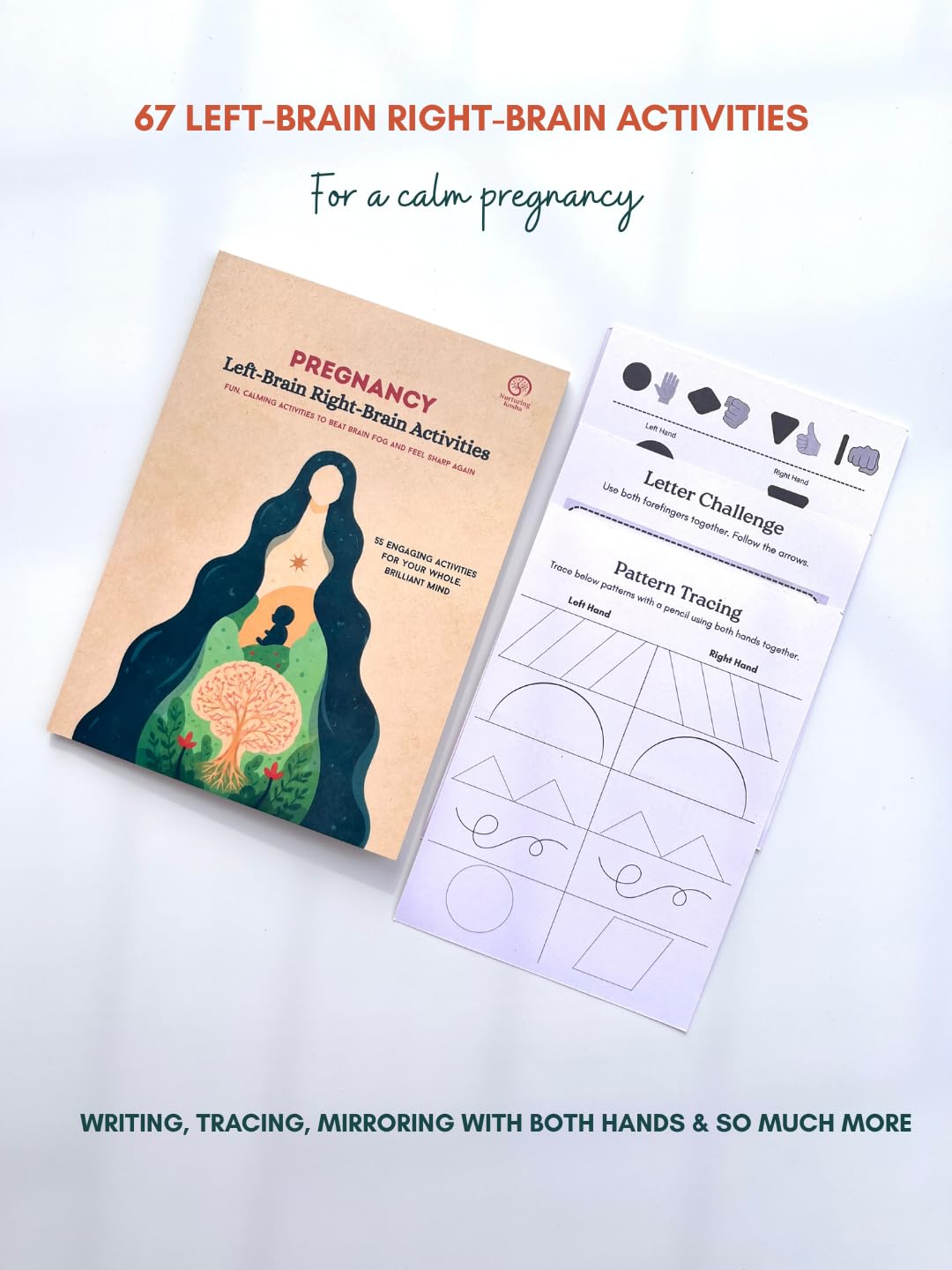 Pregnancy Left-Brain Right-Brain Activity Book