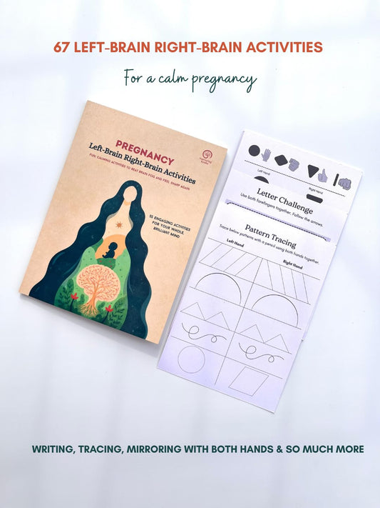 Pregnancy Left-Brain Right-Brain Activity Book