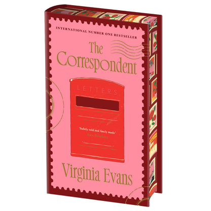 The Correspondent | Exclusive Deluxe Hardcover Collector's Edition with Stenciled Edges | Heartfelt Epistolary Literary Fiction Told Through Letters