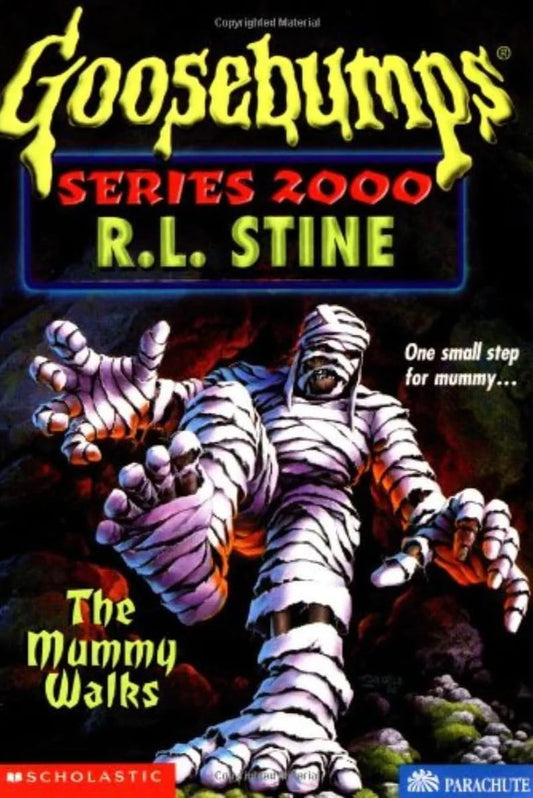 GB SERIES 2000 #16 THE MUMMY WALKS book cover