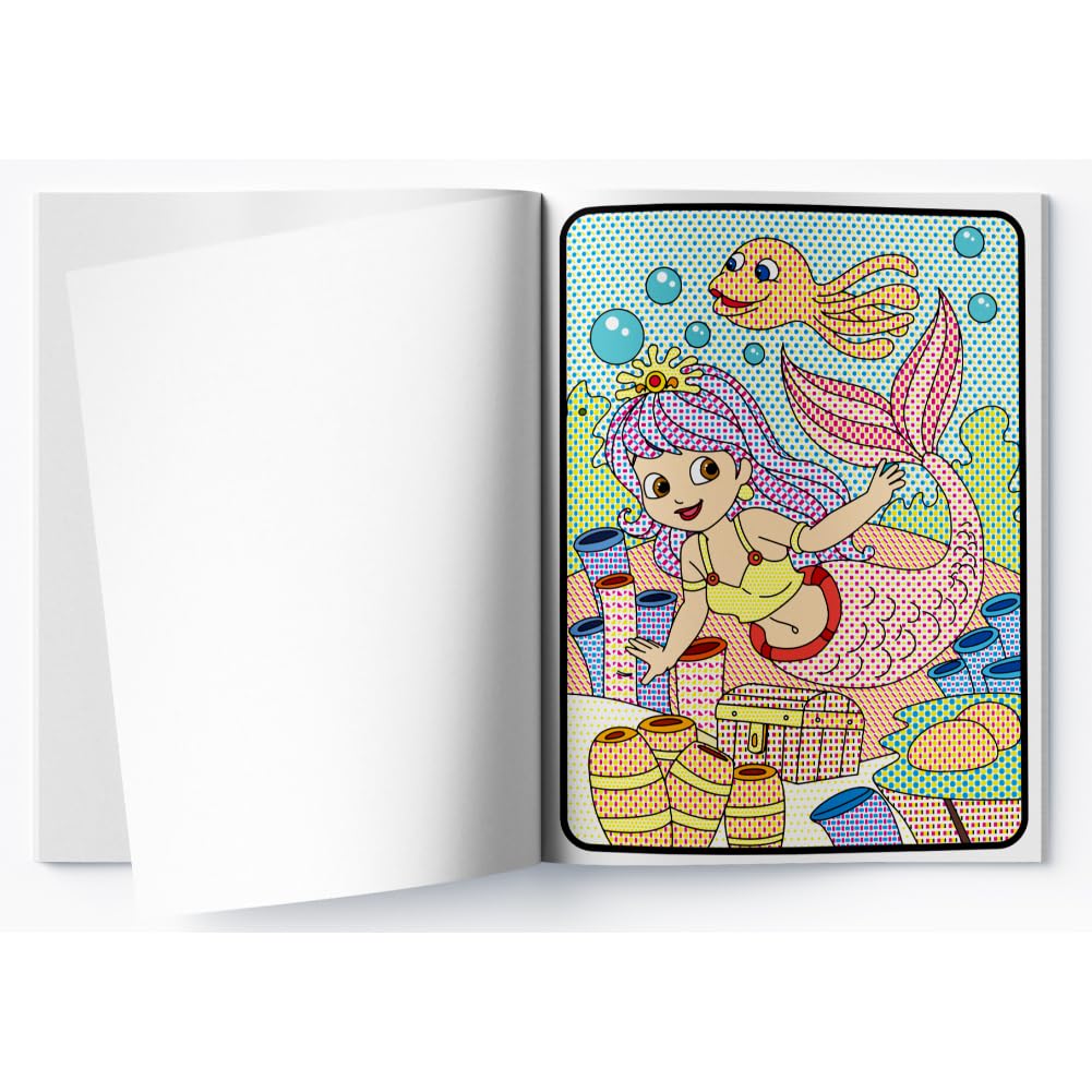 Paint with Water – Play with Mermaids Magical Painting Fun with Just Water | Ages 3–6 | Mess-Free Art for 2+ Hours of Imagination & Color Play