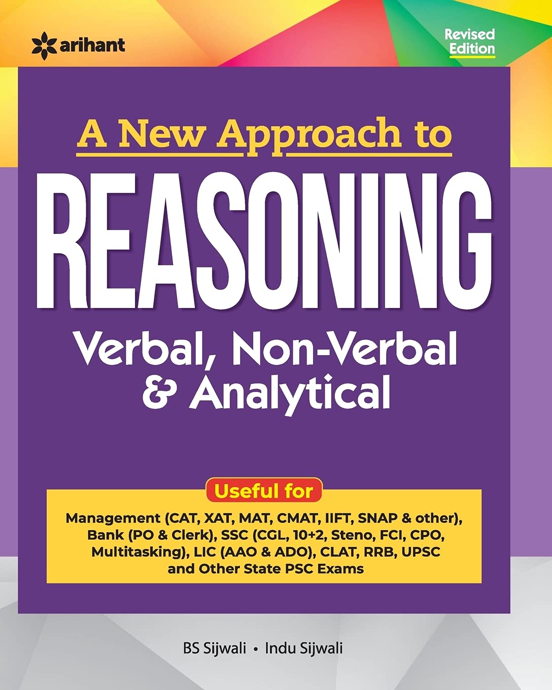 A New Approach to REASONING Verbal , Non-Verbal & Analytical book cover