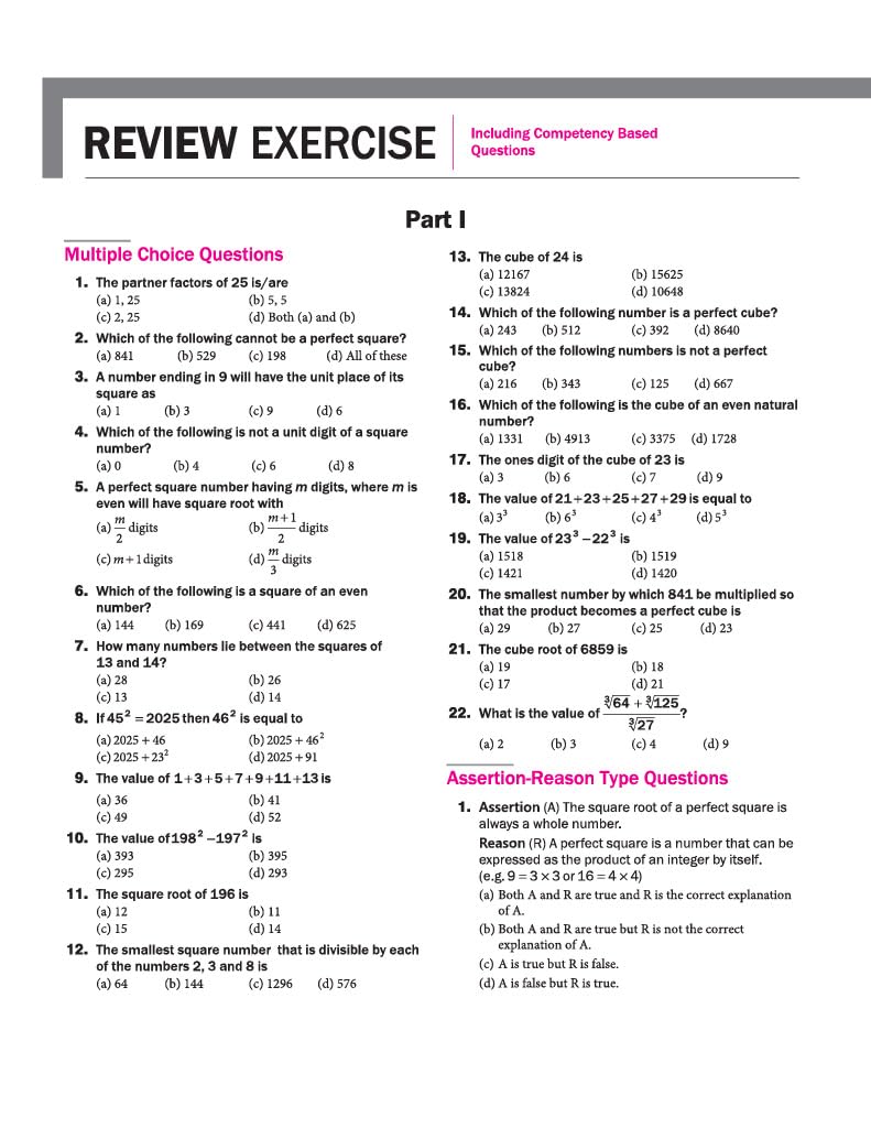 All in One Mathematics Class 8 Exam | Ganita Prakash (Part 1 & 2 ) | CBQs, Sample Papers, in-text & Chapter Exercise and Clear & Concise Theory | English Medium