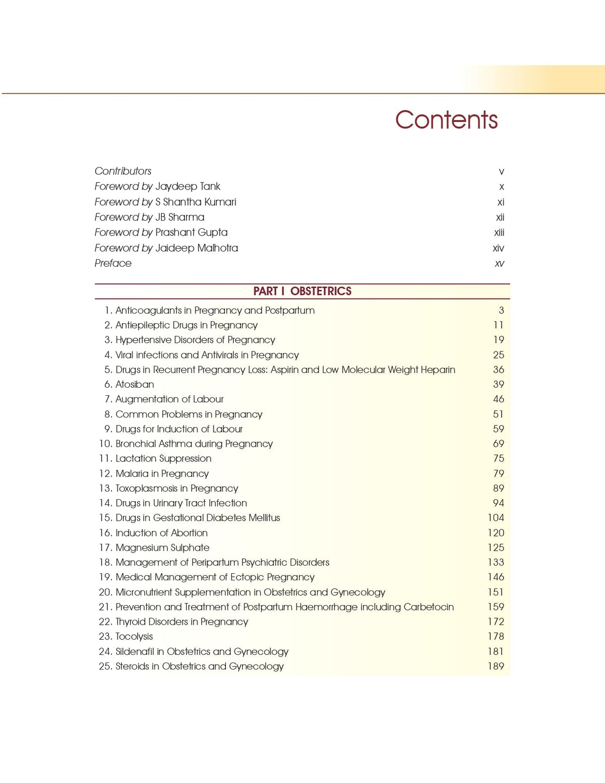 Drugs In Obstetrics And Gynecology A Practical Approach Part I Obstetrics (Pb 2025)