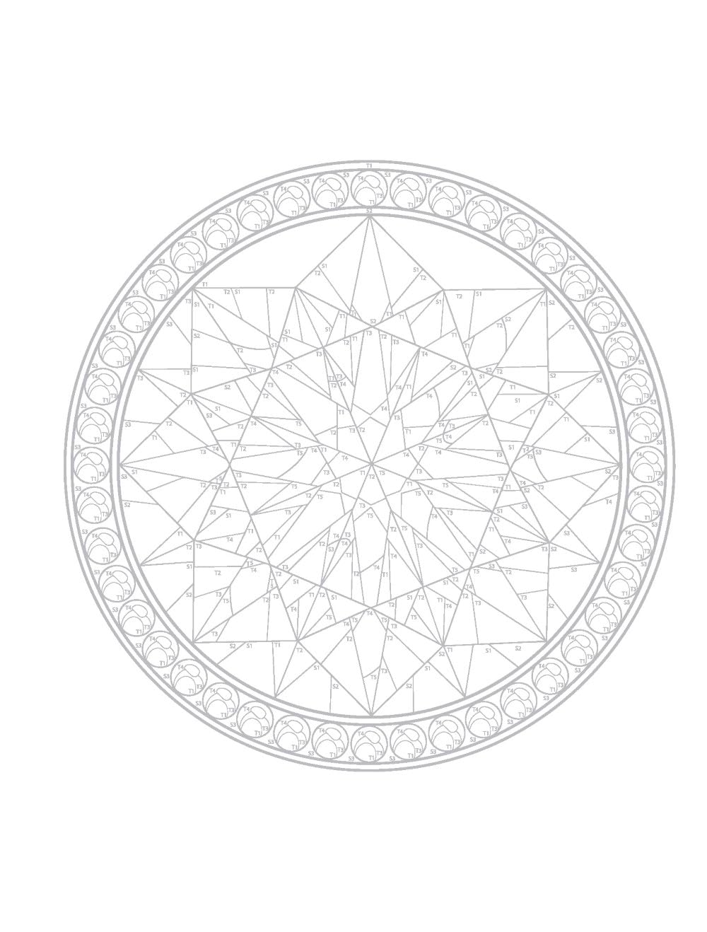 Creative Haven Gemstones Color by Number (Adult Coloring Books: Art & Design)