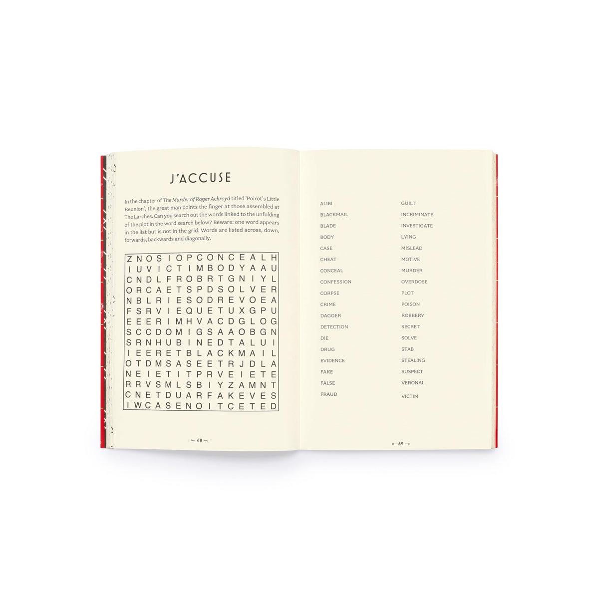 The Official Poirot Puzzle Book: Put your little grey cells to the ultimate test