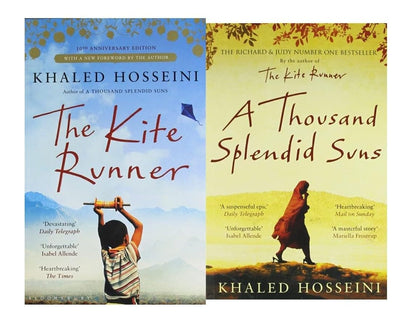 The Kite Runner & A Thousand Splendid Suns | 2 Books Combo | Emotional Historical Fiction Novels on Friendship, Family, Love, Redemption and Human Relationships