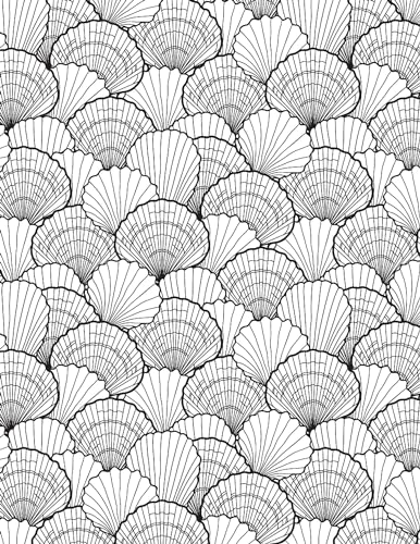 Ocean Adult Colouring Book for Peace & Relaxation | Underwater Scenes, Sea Creatures, and Marine Magic for Mindful Creativity and Stress Relief