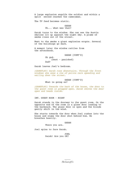 The Last of Us: Part I and Part II Scripts