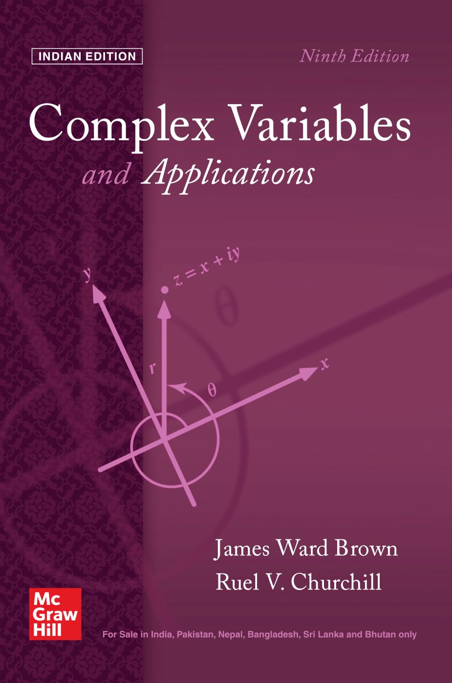 Complex Variables and Applications | 9th Edition | James Ward Brown & Ruel V. Churchill