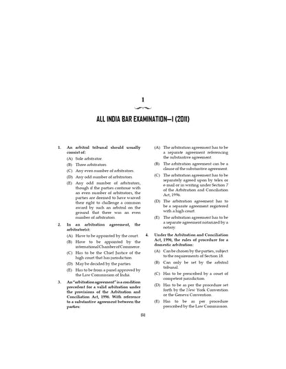 Lawmann's AIBE Solved Papers | Answer Keys with Explanations | 19 Previous Year Papers (2011—2025) | Edition 2026