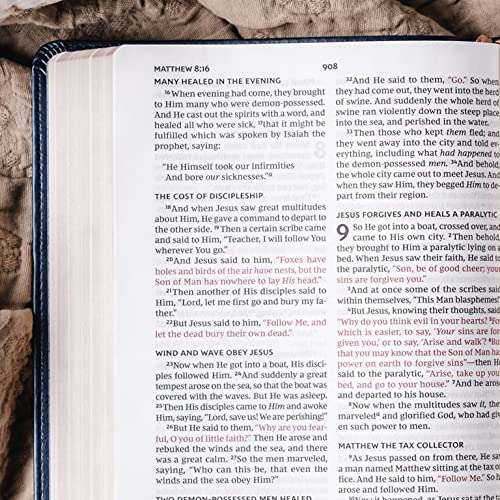 NKJV, Value Thinline Bible, Large Print, Imitation Leather, Black, Red Letter Edition