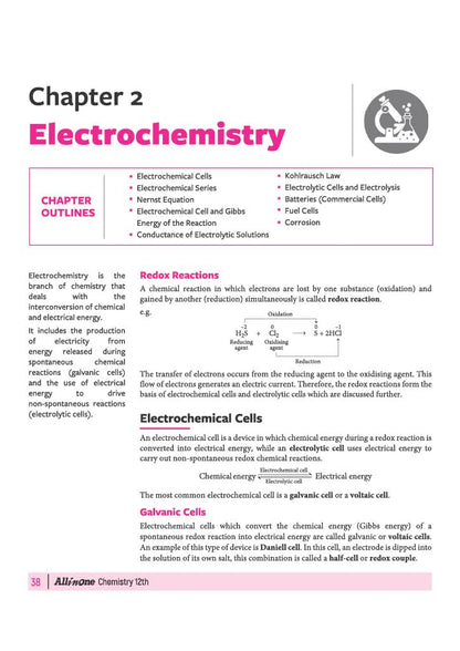 Arihant All in One Chemistry Class 12 for CBSE Exam 2026-27 | NCERT Based Complete Theory, Practice Exercises, CBQs, A-R, Sample Papers & Mind Maps | Revised Edition as per Latest Syllabus