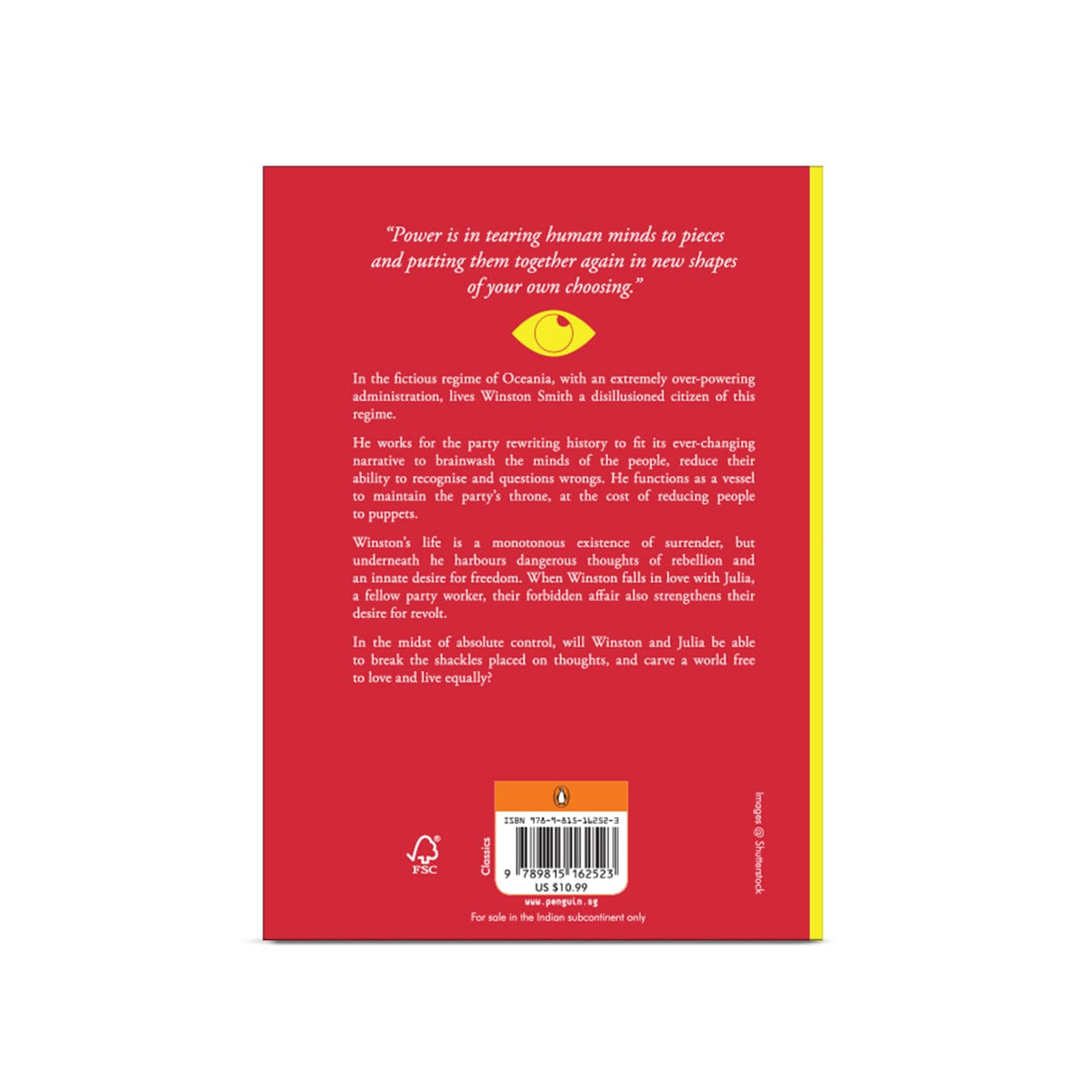 Penguin Select Classics: 1984: (Original, Unabridged Classic, Premium Hardbound Collector's Edition, Ideal for Gifting)