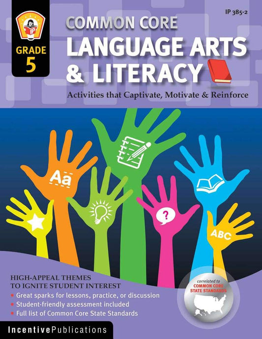 language Arts & Literacy, Grade 5 : Activities That Captivate, Mo book cover