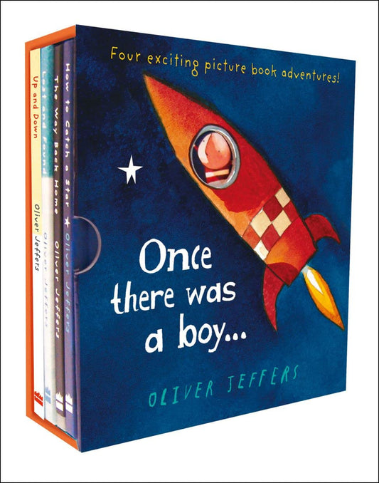 Once there was a boy: Boxed set by Oliver Jeffers book cover