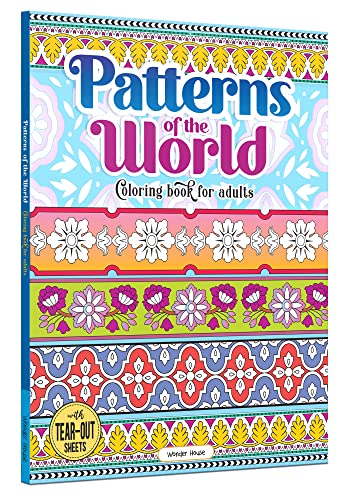 Patterns Of The World Coloring Book For Adults book cover