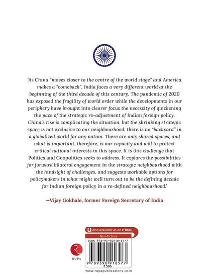 Rupa Publications India Politics And Geopolitics: Decoding India's Neighbourhood Challenge