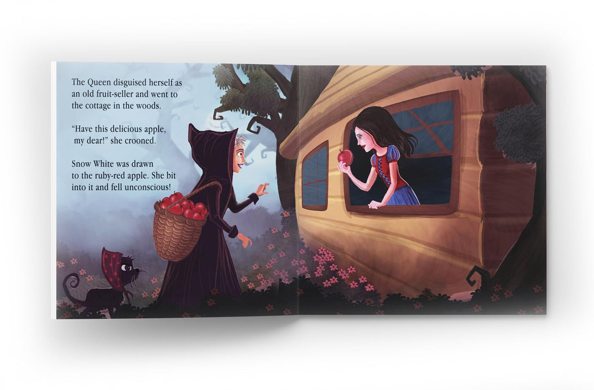 My First 5 Minutes Fairy Tales Snow White And The Seven Dwarfs | Traditional Fairy Tales For Children (Abridged And Retold)