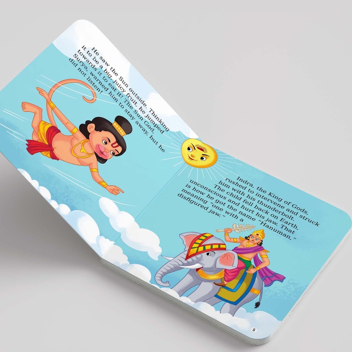 Story Books for Kids - Krishna, Hanuman, Ganesha, Rama (Set of 4 Books) - Illustrated Board Book for Children - Cultural and Traditional Stories for ... Mythology Stories for Kids - Age 0 - 2 Years