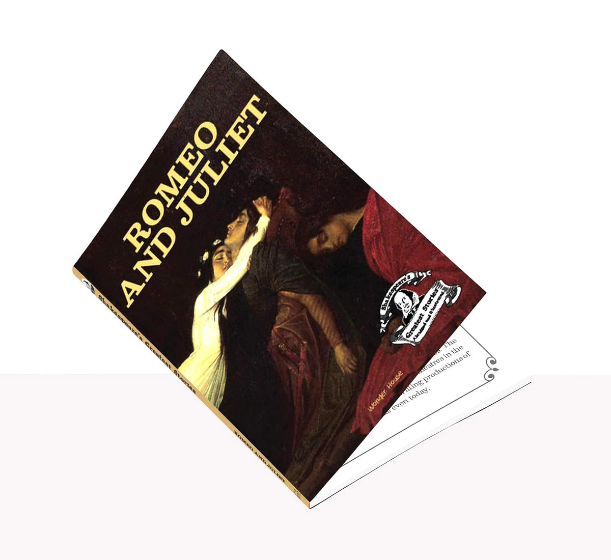 Romeo and Juliet : Shakespeare’s Greatest Stories For Children (Abridged and Illustrated) With Review Questions And An Introduction To The Themes In The Story