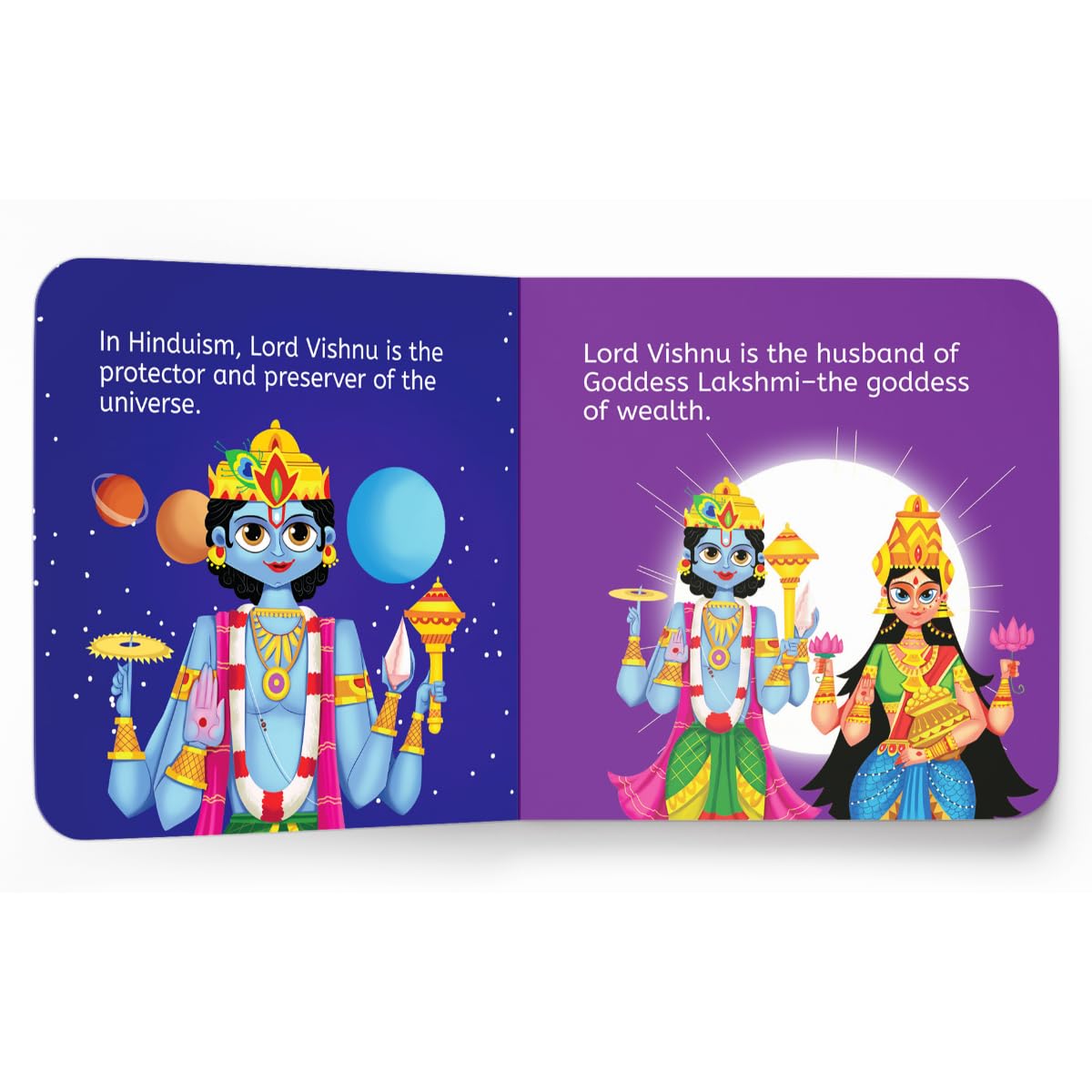 My First Library Of Hindu Gods And Goddesses (12 Board Book Set) Age 2–6 Years | Illustrated Spiritual Stories | Indian Mythology | Ganesha | Krishna | Shiva & More | Early Learning | Latest Edition