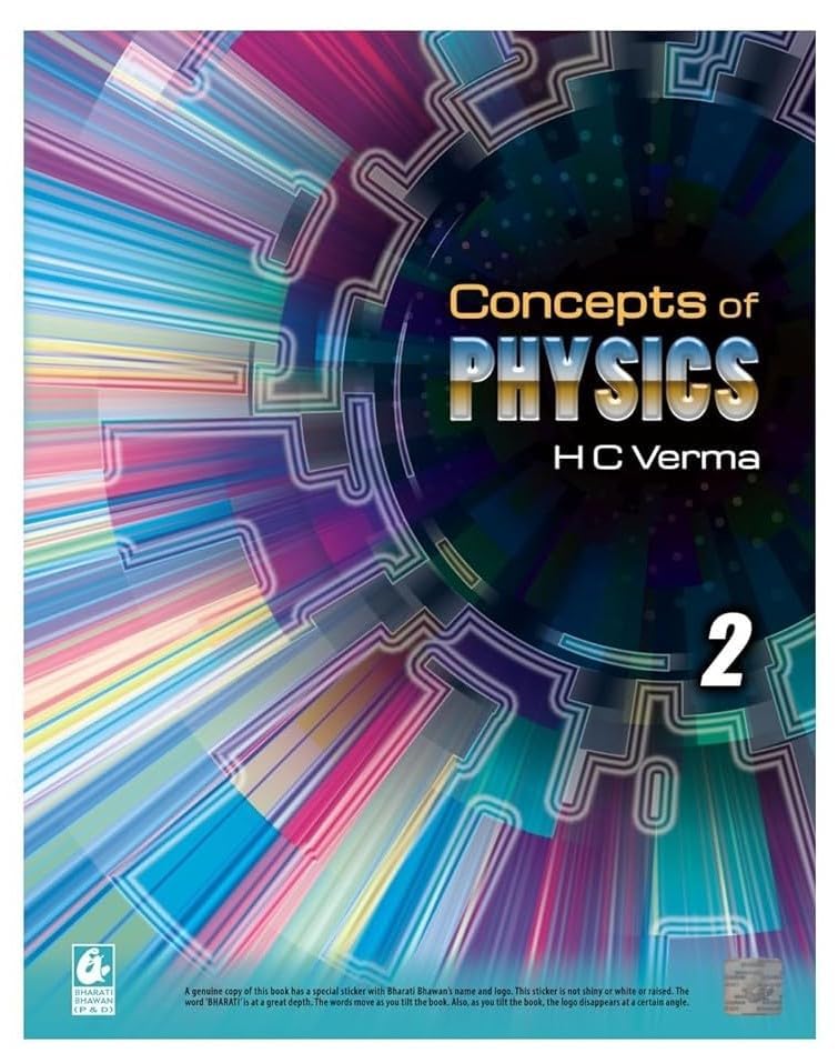 Concept of Physics by H.C Verma Part - I & II with Solutions - Set of 4 Books, Revised and Updated Latest Edition 2026-27