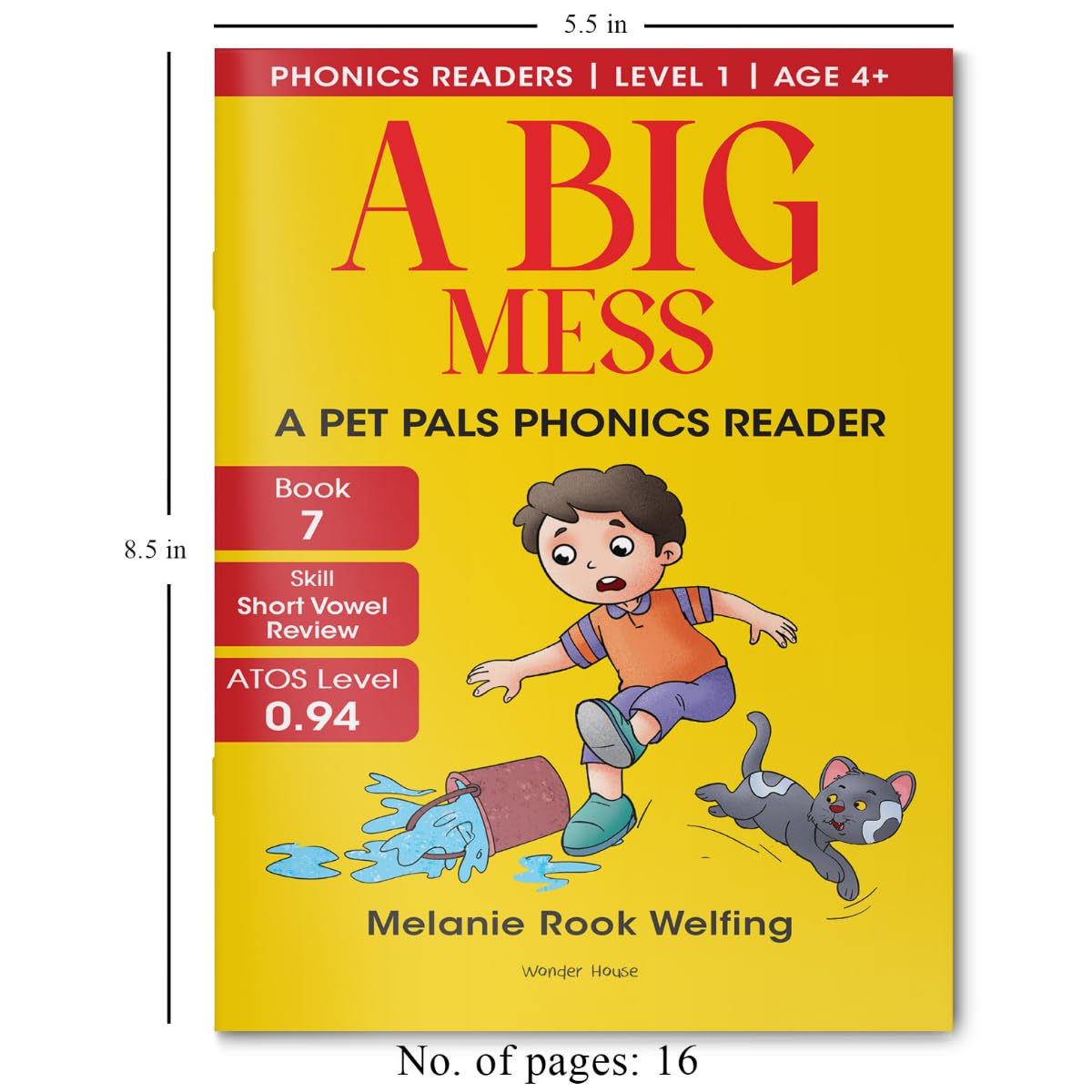 Phonics Reader Level 1 (Pack of 8)
