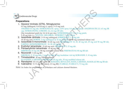 Pharmacological Classification of Drugs with Doses and Preparations, 7/E for MBBS Students & NEET PG | Ready Reckoner of Drug Classification Charts, Doses, Brand Names and Complimentary Drug Atlas: 1