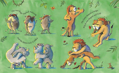 GIRAFFES CAN'T DANCE CASED BOARD BOOK