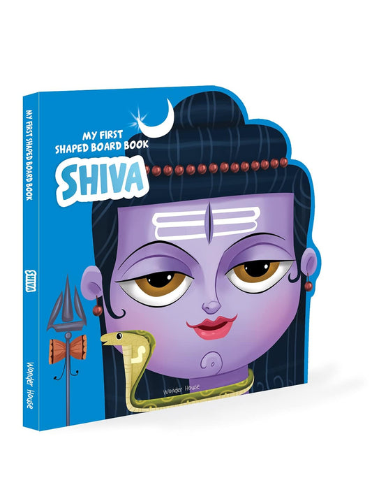 My First Shaped Board Book: Illustrated Lord Shiva Hindu Mythology Picture Book for Kids Age 2+ book cover