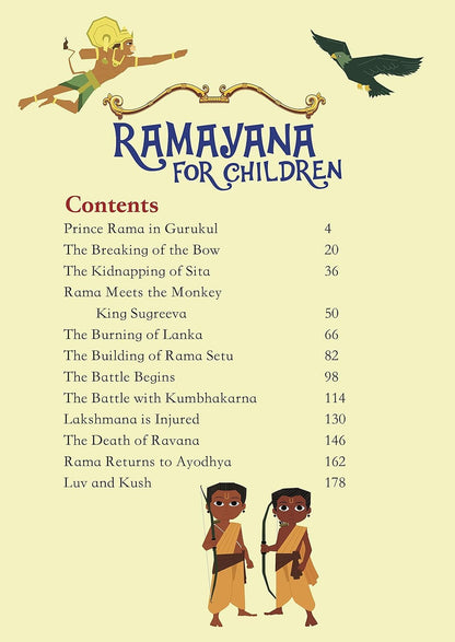 Ramayana for Children: Indian Religion Storybook for Kids | Story of Lord Rama & Monkey Kings | Tales from Indian Mythology | Inspiring Tales | Epic Story of Hindu God | Ancient Indian Wisdom | Spiritual Stories for Life Lesson