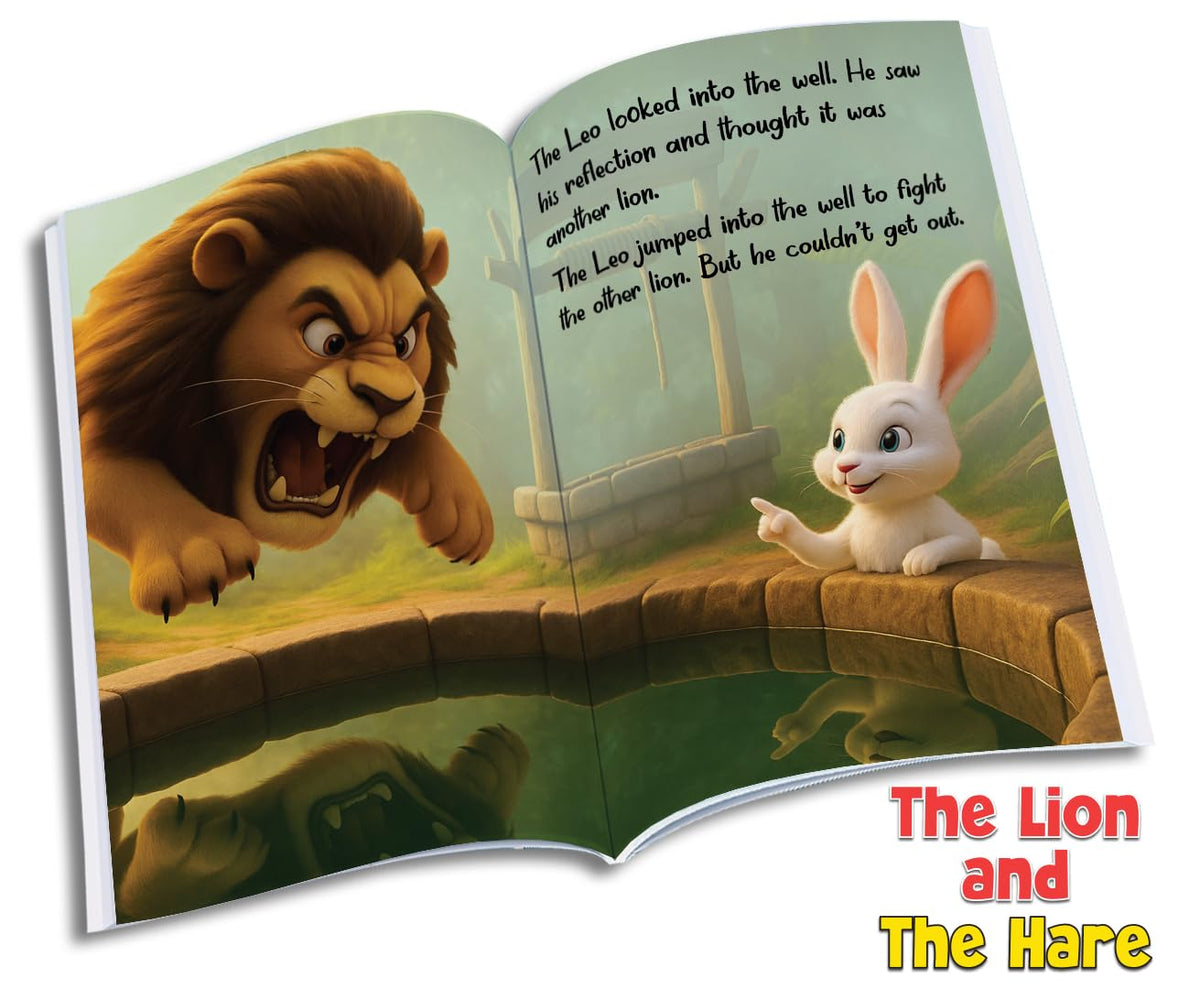 Story Books For Kids (Set of 10 Books) | Best Selling Moral Story Book for Kids in India | Premium Quality Gift - Bed Time Story Books | Two Brothers Publications