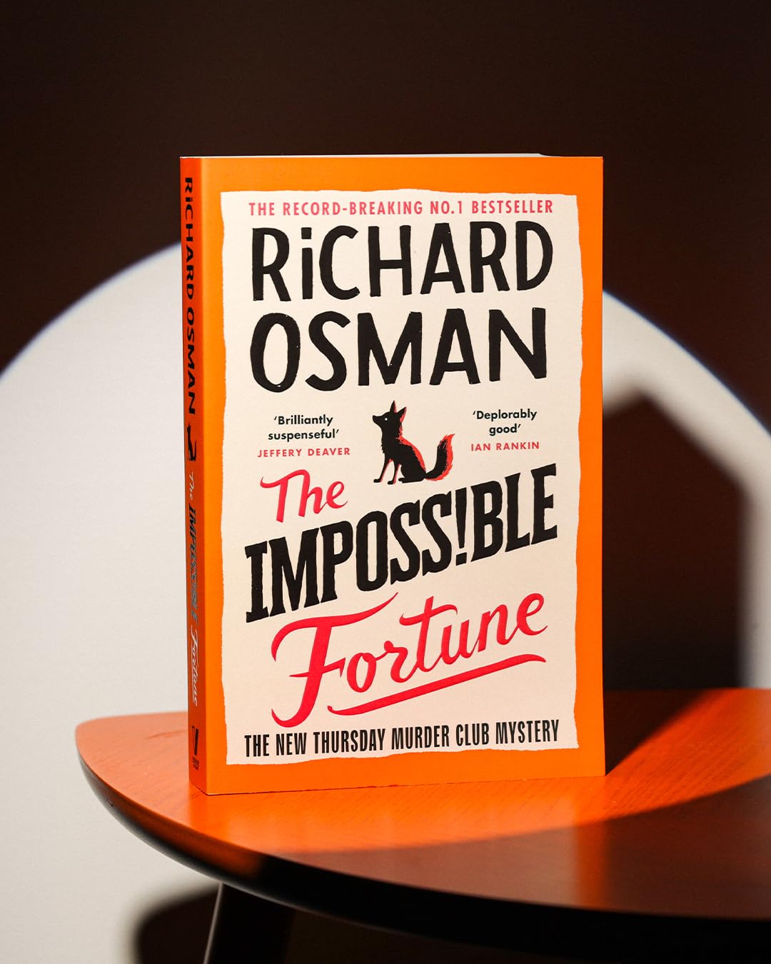 Inside page excerpt from The Impossible Fortune mystery book