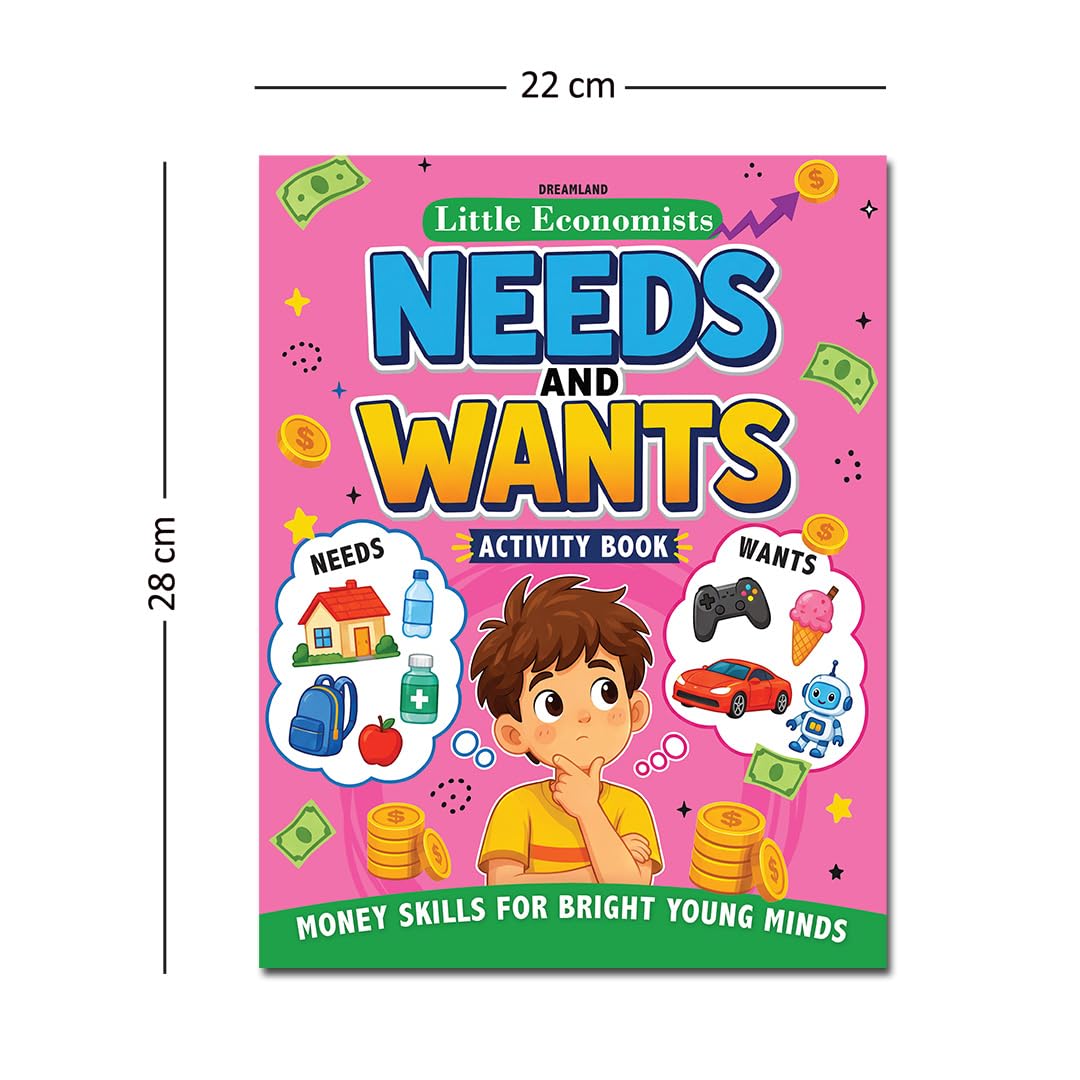 Little Economist- Wants and Needs- Financial Literacy Book for Kids Ages 7- 12