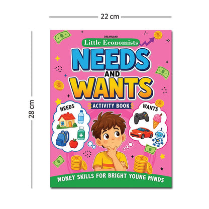 Little Economist- Wants and Needs- Financial Literacy Book for Kids Ages 7- 12