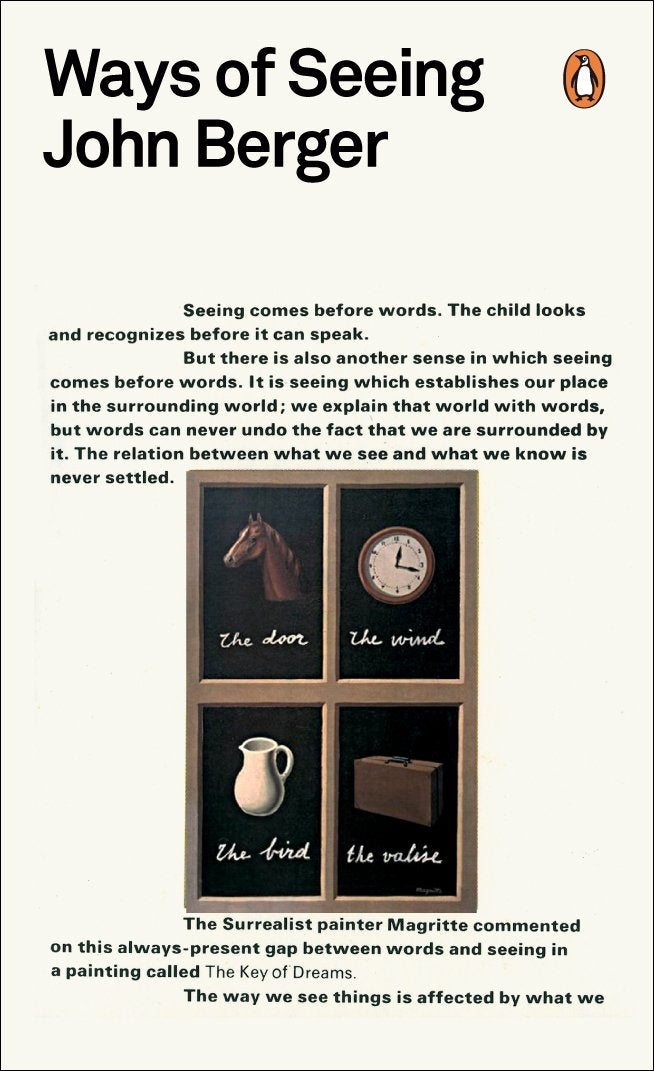 Modern Classics Ways of Seeing (Penguin Modern Classics) by John Berger book cover