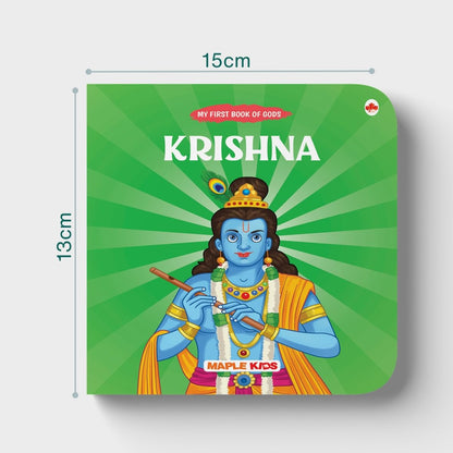Story Books for Kids - Krishna, Hanuman, Ganesha, Rama (Set of 4 Books) - Illustrated Board Book for Children - Cultural and Traditional Stories for ... Mythology Stories for Kids - Age 0 - 2 Years