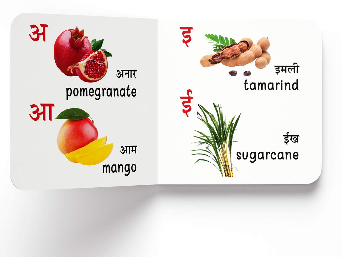 My First Book of Hindi Varnmala (English - Hindi): Bilingual Board Books For Children