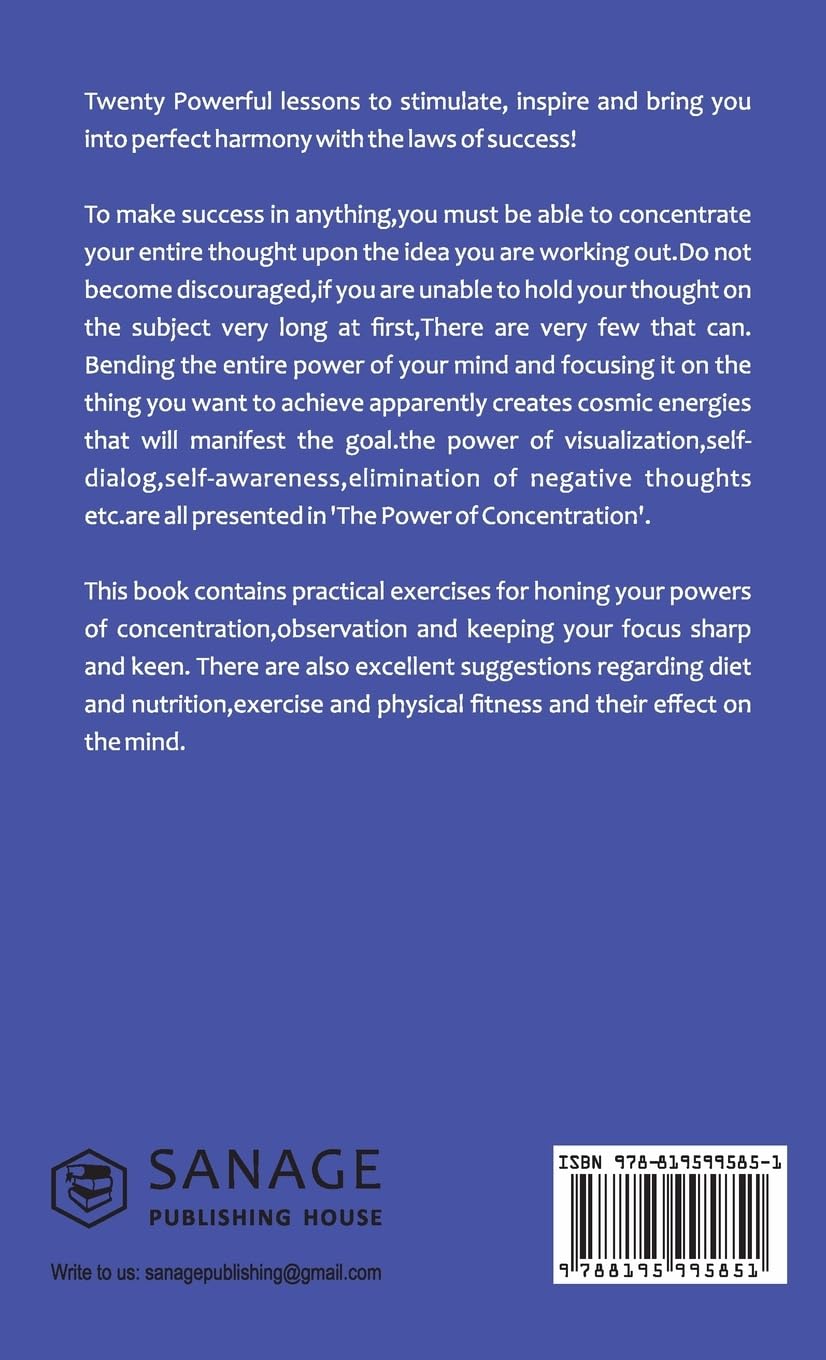 The Power of Concentration