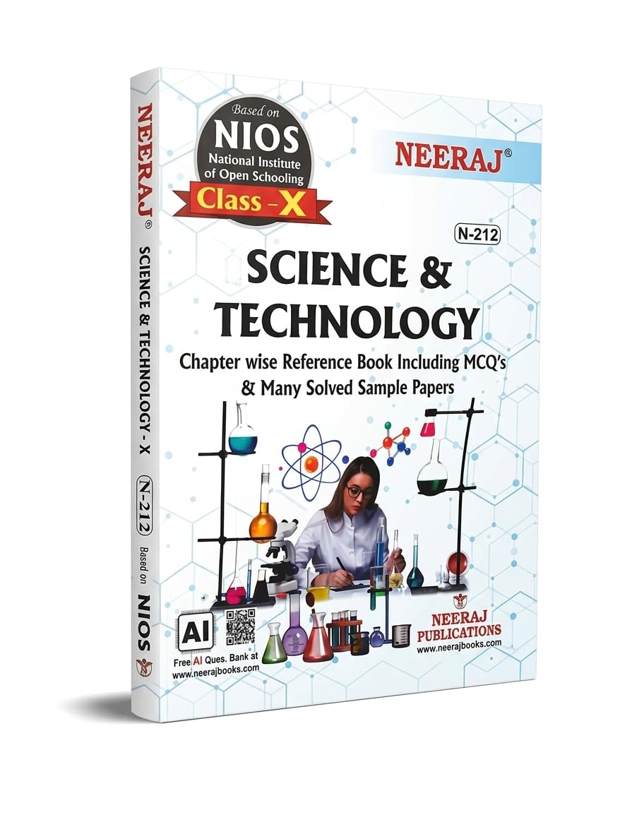 Nios Science & Technology Class 10 Study Guide And Model Paper English Medium(As Per Latest Syllabus)