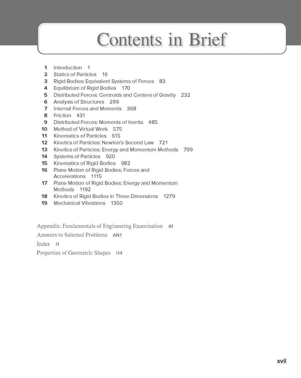 Vector Mechanics For Engineers: Statics And Dynamics